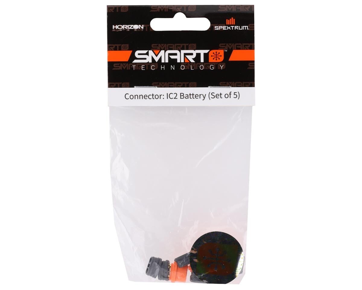 Spektrum RC Airplane / Car / Truck IC2 Battery Connector (5) Male SPMXCA324 EC2