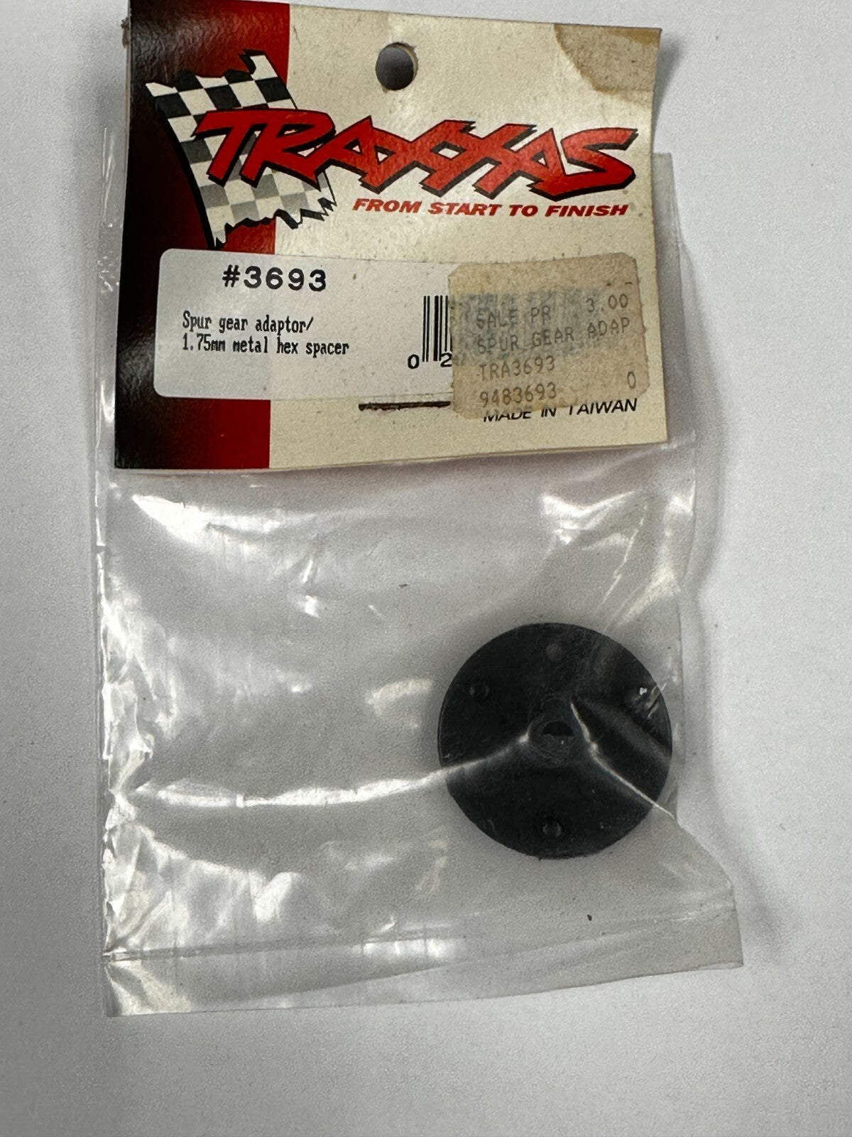 Traxxas Slash, Rustler, Bandit Spur Gear Adaptor 1.75mm Metal Hex Spacer # 3693