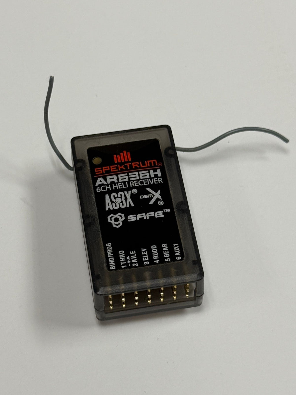 Spektrum AR636H AR636 6ch AS3X Helicopter Receiver RX SPMAR636H DX6i DX6 DX7 DX8