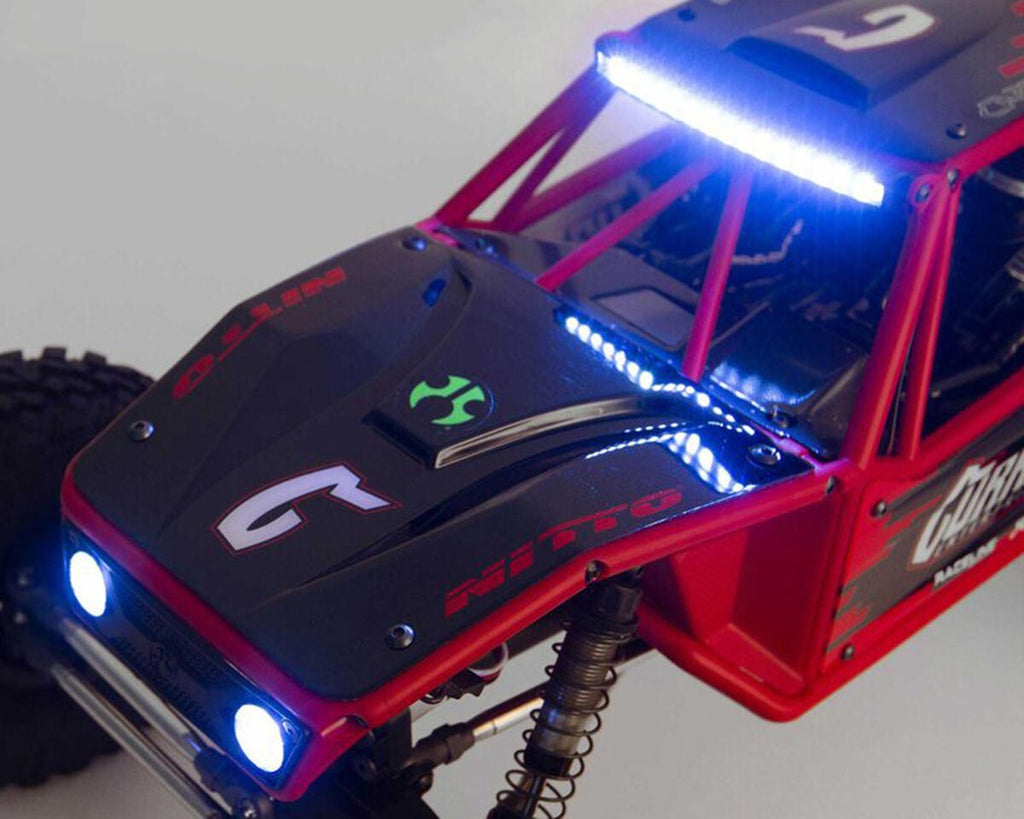 Axial Capra 1.9 4WS Unlimited Trail Buggy 1/10 RTR 4WD Rock Crawler Red w/DX3