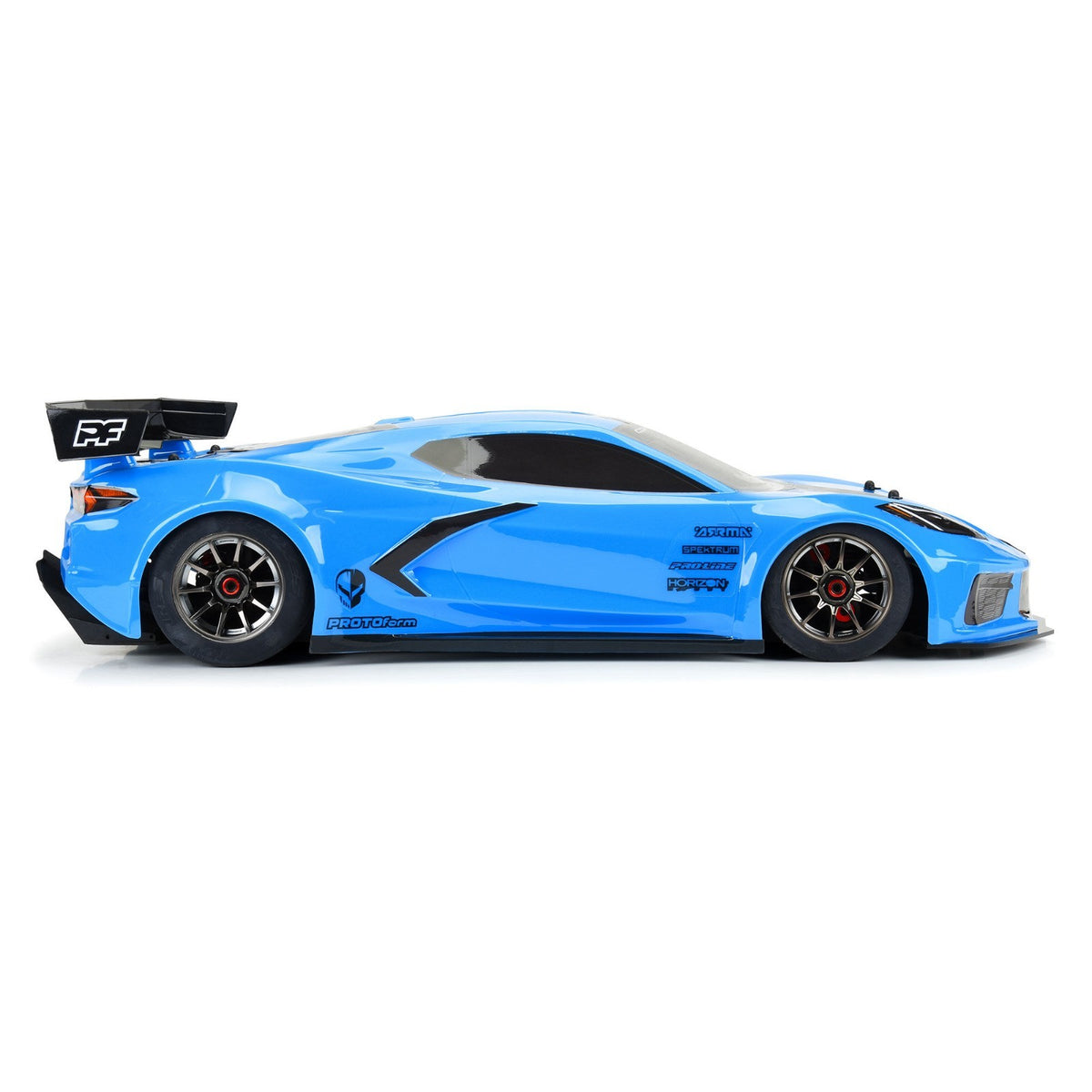 PROTOform PRM157713 1/7 Chevy Corvette C8 Painted Body Blue ARRMA Felony (Blue)