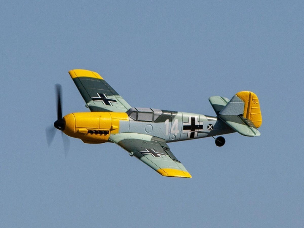 Rage RC BF 109 Messerschmitt Micro RTF Airplane w/ Pilot Assist PASS RGRA1304