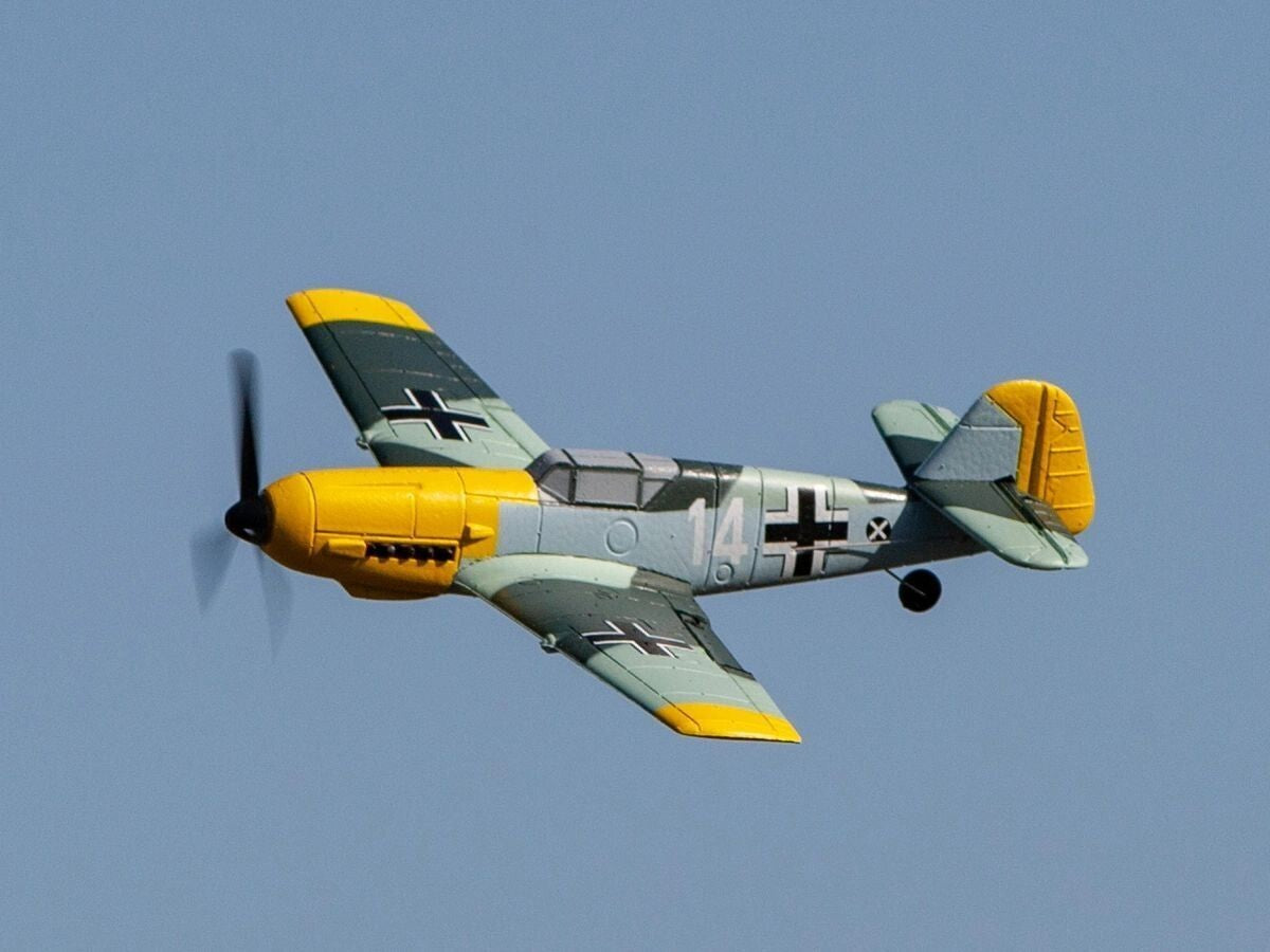 Rage RC BF 109 Messerschmitt Micro RTF Airplane w/ Pilot Assist PASS RGRA1304