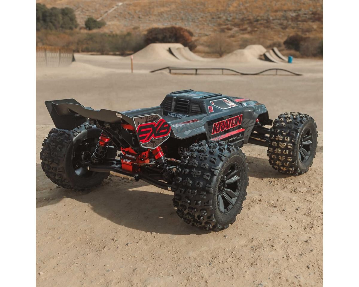 Arrma Kraton 6S EXB BLX RTR 1/8 4WD Brushless Speed Truck Black V6 w/SLT3