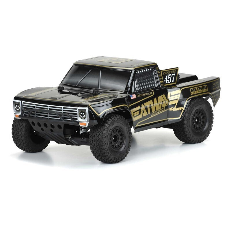 Proline Racing PRO355118 Pre-Cut 1967 Ford F-100 (Black) RC Truck Body for SC