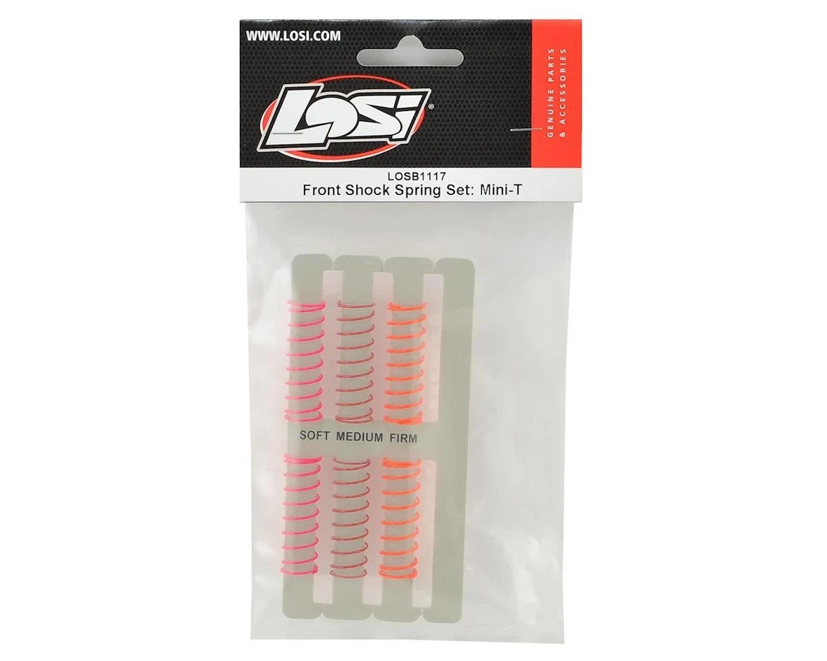 Losi Mini-T MiniT Front RC Truck Shock Springs (6) LOSB1117 B1117 1117