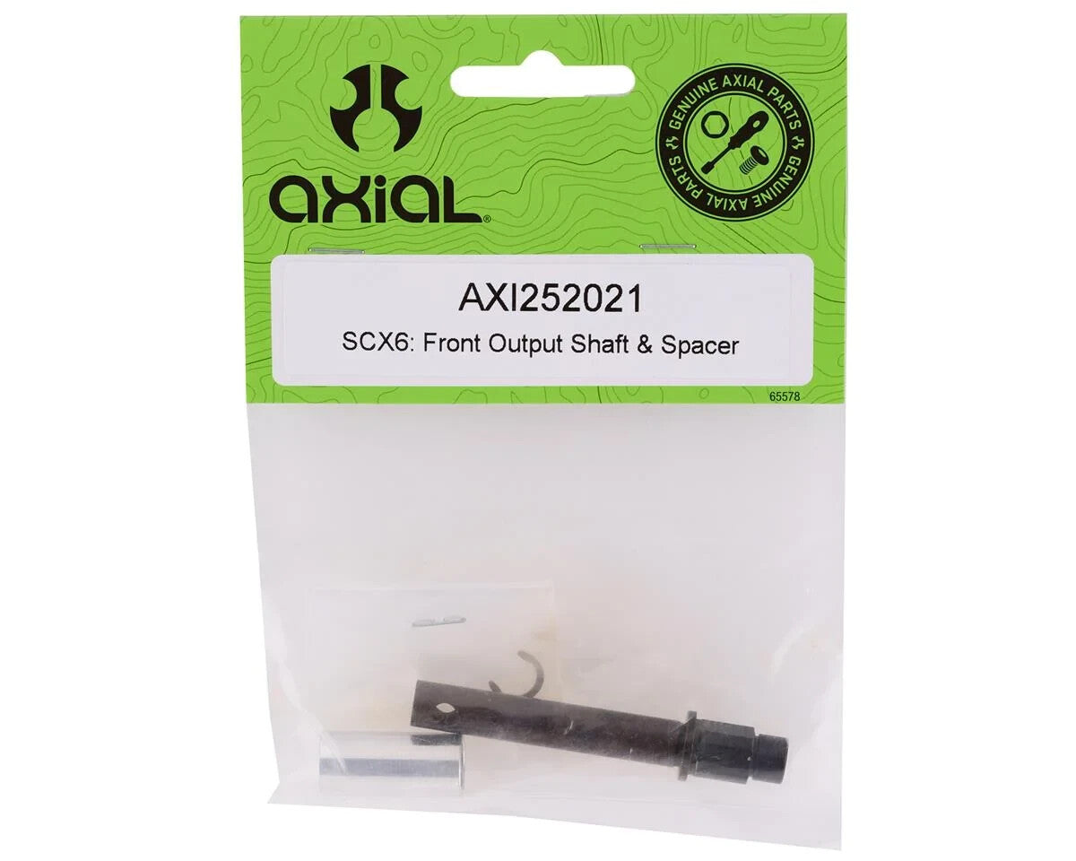 Axial Rear Output Shaft & Spacer SCX6 1/6th Scale RC Truck Honcho Jeep AXI252022