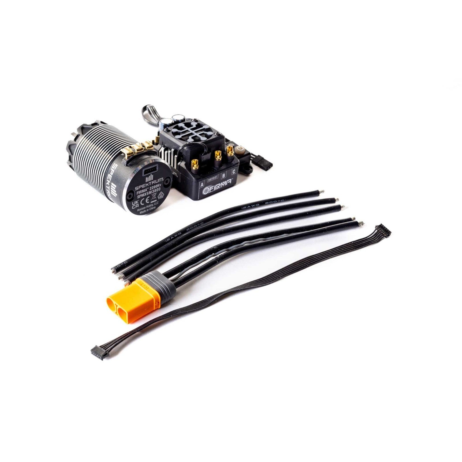 Spektrum SPMXSEMC17 Firma 130A Brushless Smart ESC / 2200Kv Sensored Motor Combo