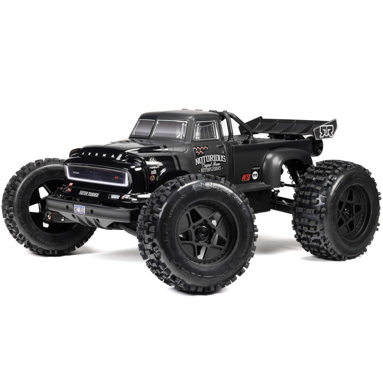 ARRMA Notorious ARA8611V6T1 1:8 Scale Brushless RTR Monster Stunt Truck