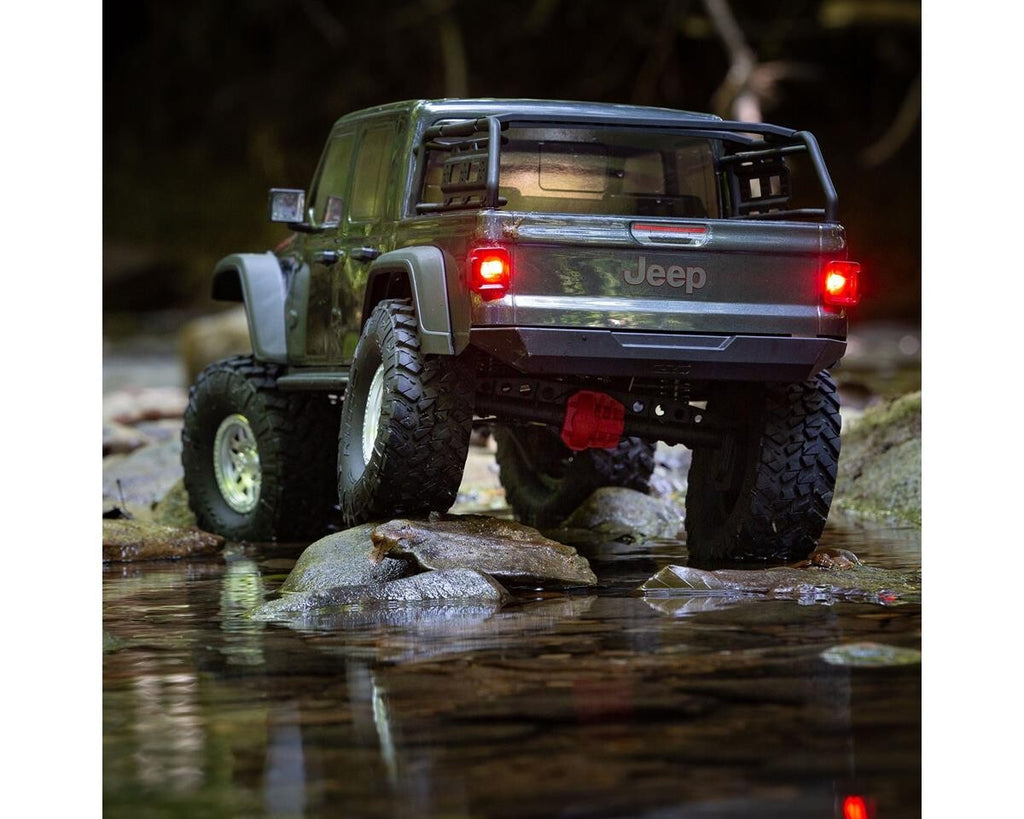 Axial AXI03006BT 1/10 SCX10 III Jeep JT Gladiator Rock Crawler RTR Grey