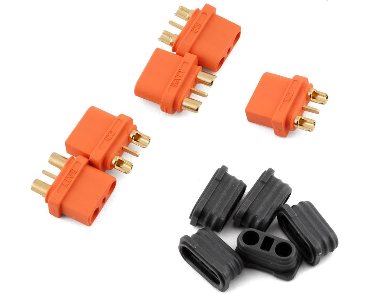 Spektrum RC Airplane / Car / Truck IC2 Battery Connector (5) Male SPMXCA324 EC2