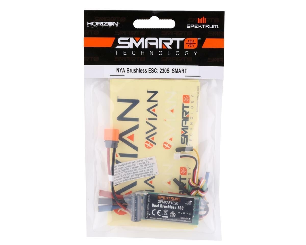 Spektrum RC 230 S 230S V2 Dual Brushless ESC w/Smart Technology SPMXAE1020
