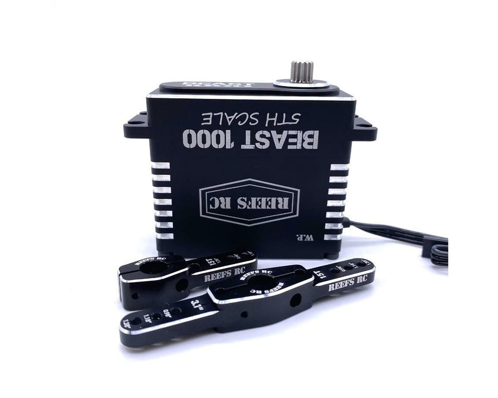 Reefs RC Beast 1000 Waterproof Digital 1/5 Scale Brushless Servo HV High Voltage
