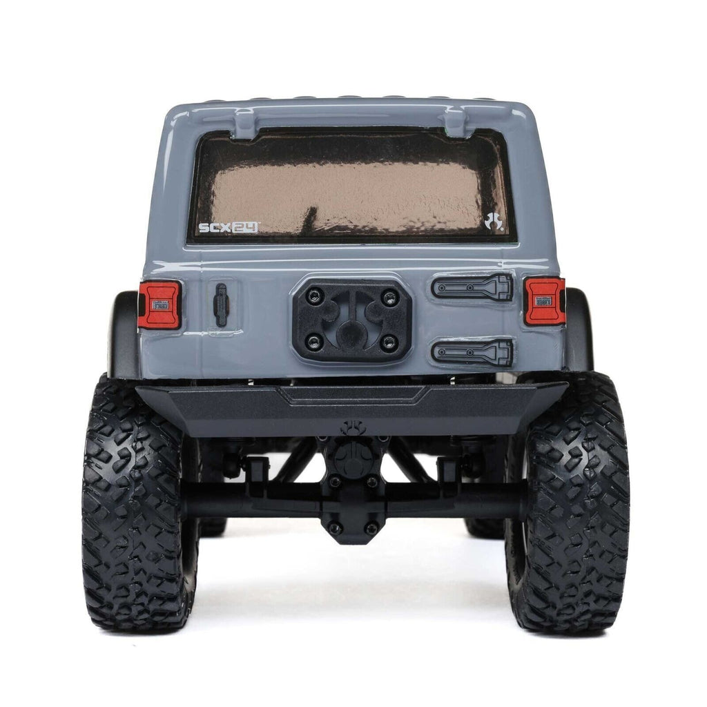 Axial AXI00002V3T3 SCX24 V3 RTR Ready To Run Jeep Wrangler Unlimited Body Gray