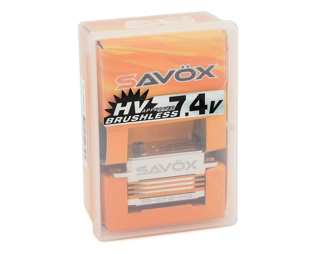 Savox SB-2264MG Low Profile Digital "High Speed" Brushless HV Metal Gear Servo