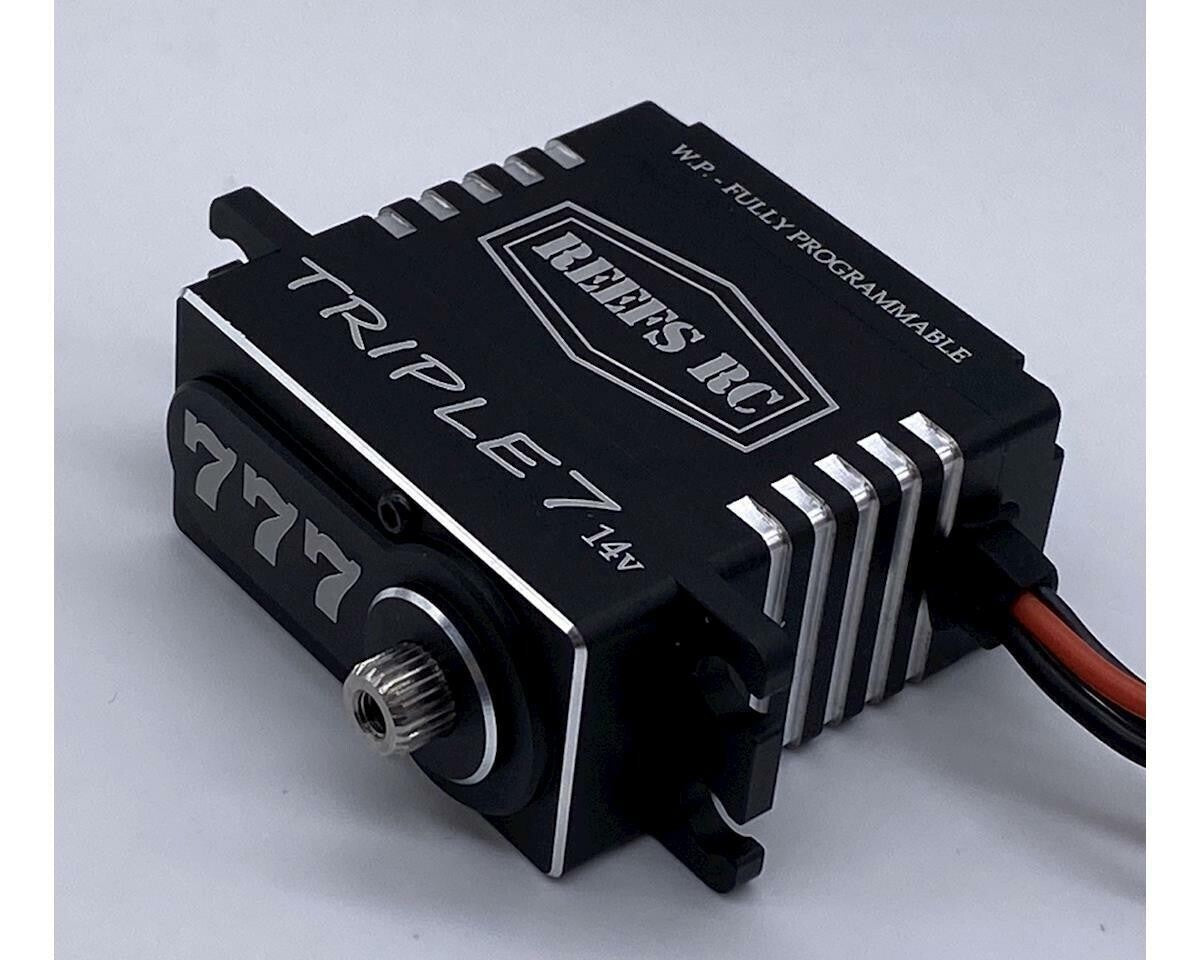 Reefs RC Triple7 14V Programable High Torque Steel Gear Digital RC Truck Servo