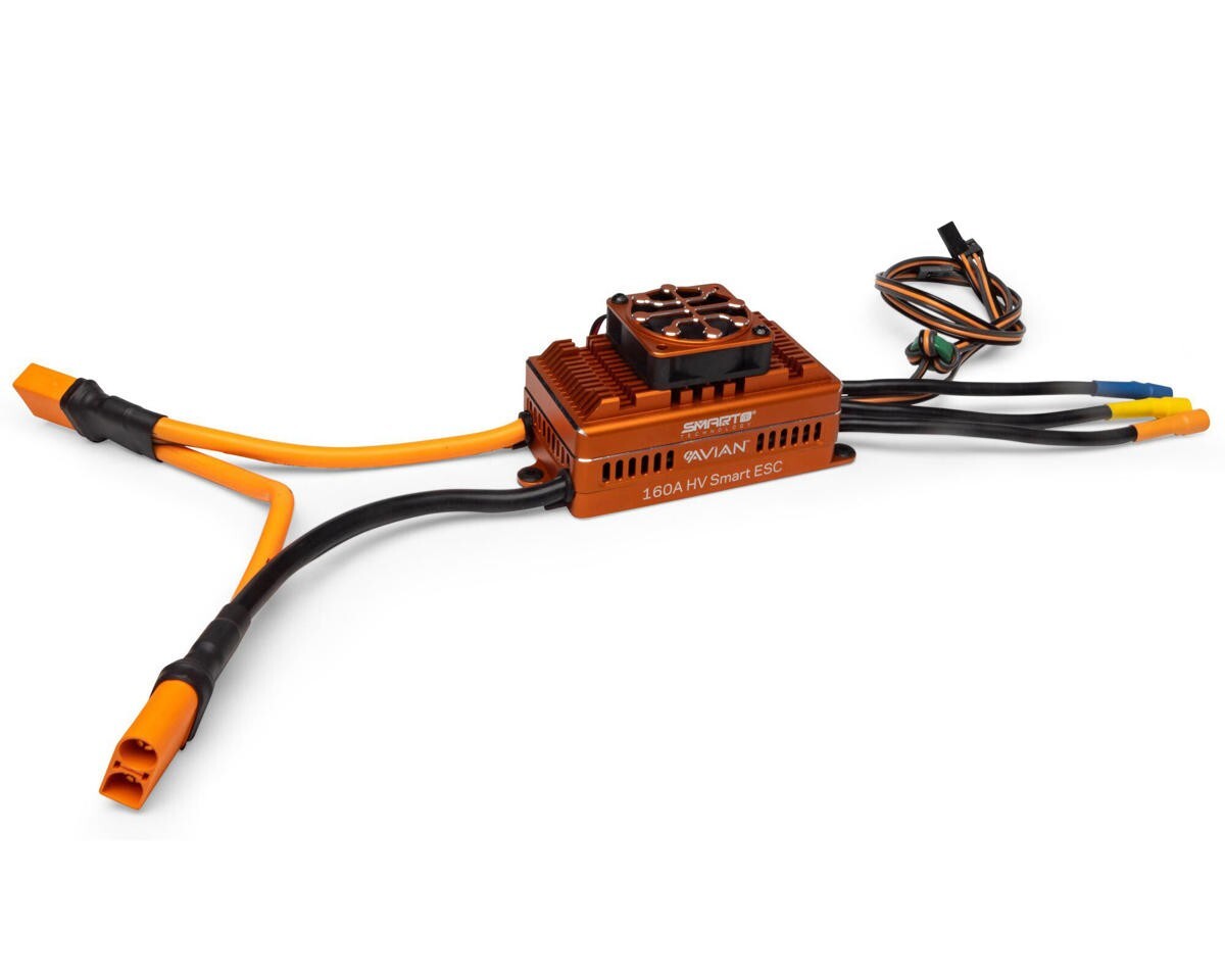 Spektrum RC Avian 160A 160 Amp HV Brushless Smart ESC 6S - 14S SPMXAE1160HV