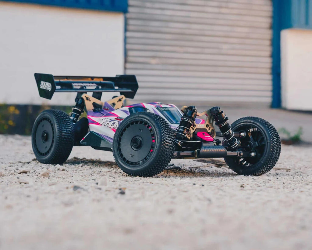 Arrma Typhon "TLR Tuned" 1/8 4WD RC Buggy Roller Pink / Purple ARA8306
