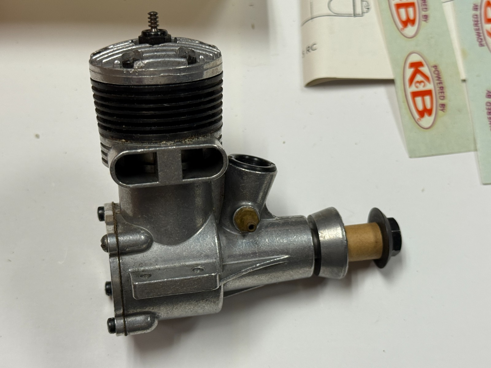 Rare New in Box K and B Stallion .35 Control Line CL Model Airplane Nitro Engine