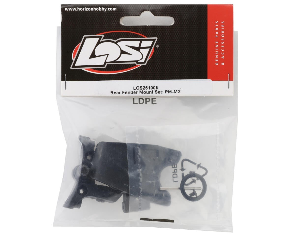 LOS261008 Losi Promoto-MX RC Motorcycle Replacment Rear Fender Mount Set