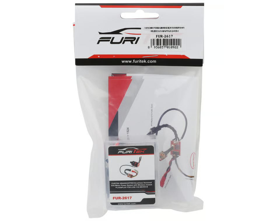Furitek Grasshopper Brushless Sensored ESC & Motor Power System FRU2617 FUR2617