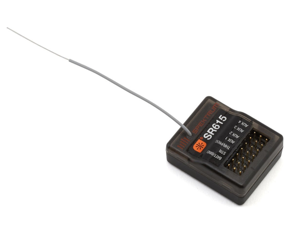 Spektrum RC SR615 2.4GHz DSMR Water Resistant 6-Channel Receiver SPMSR615