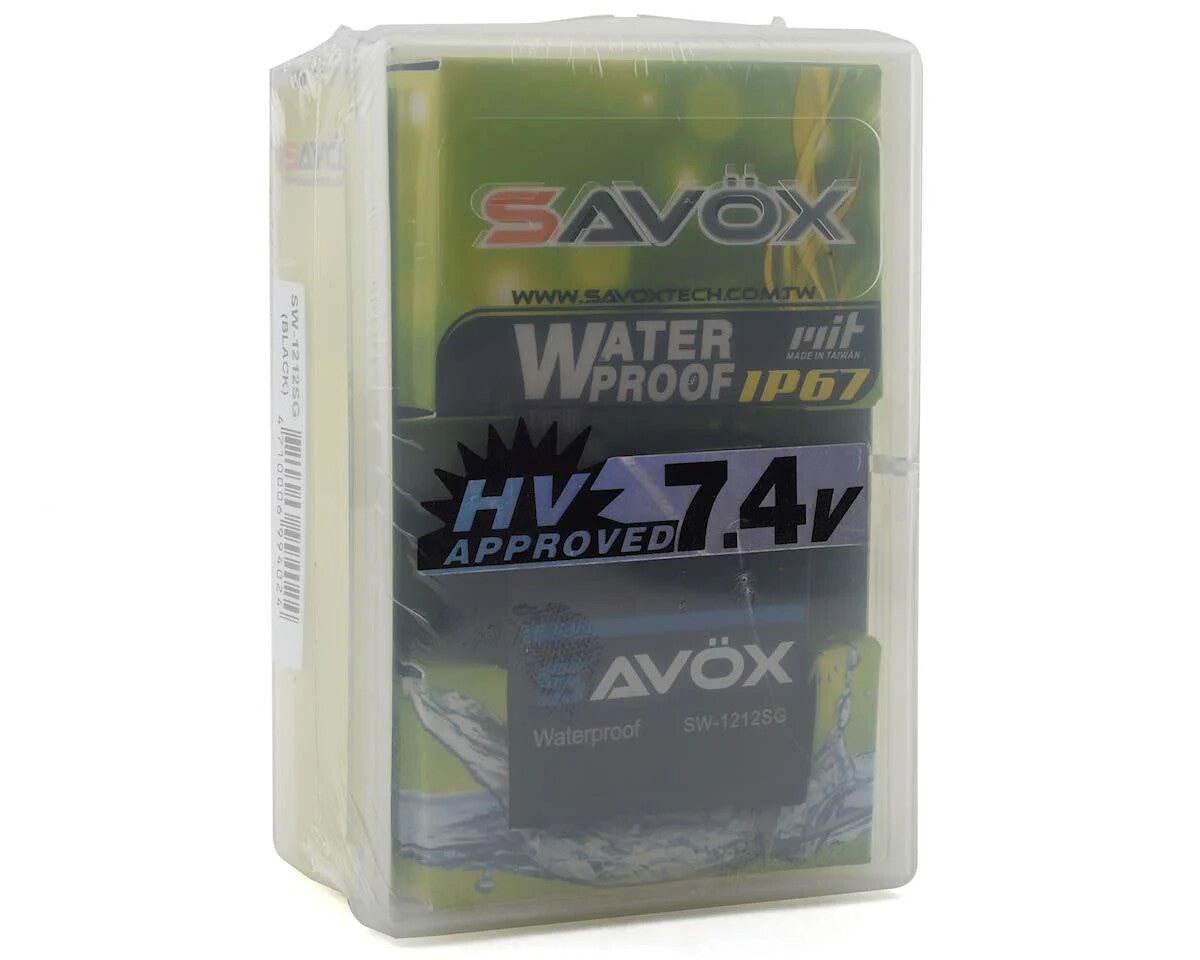 Savox SW-1212SG Black Edition Waterproof Digital RC Servo HV (High Voltage)