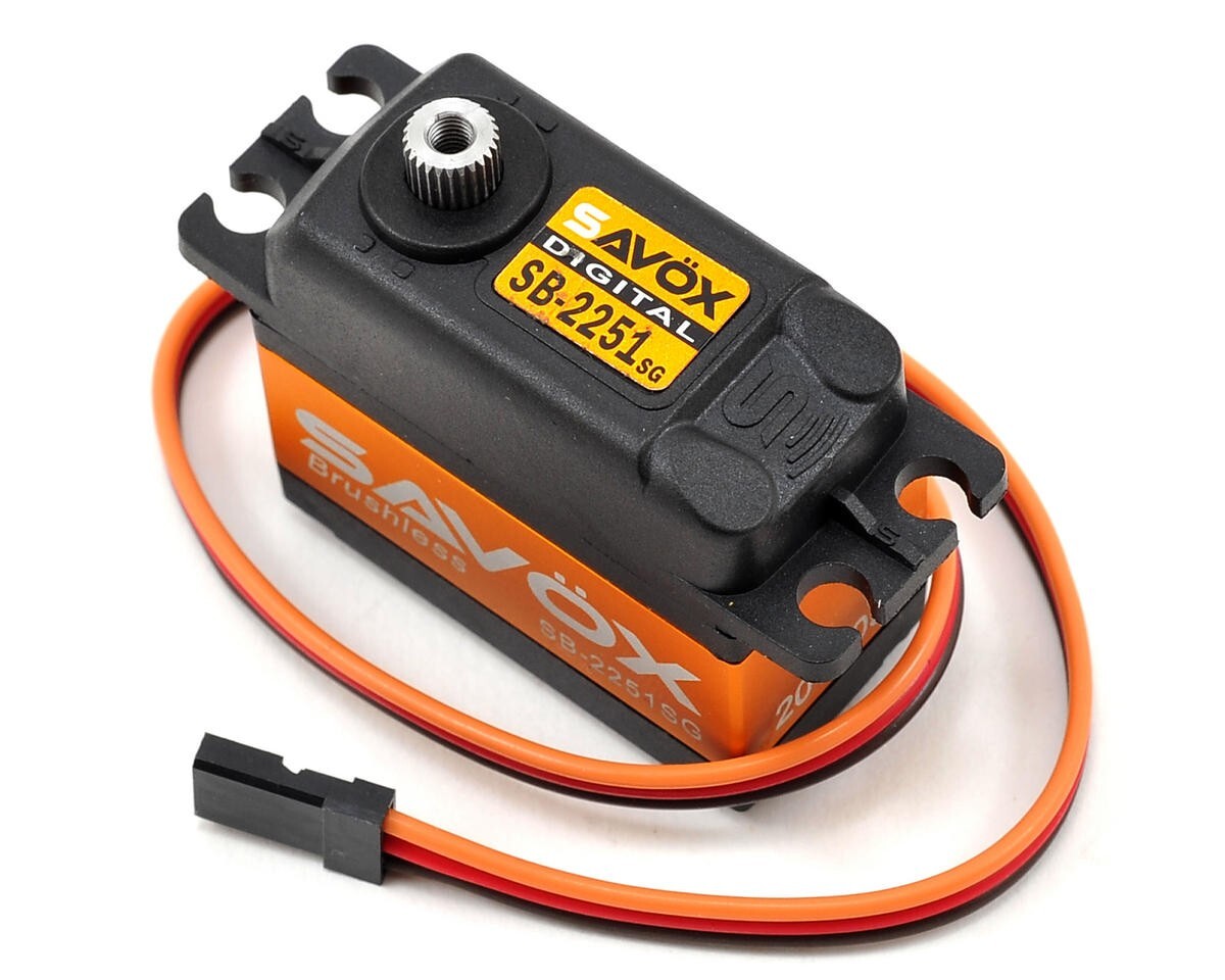 Savox SB-2251SG 2251SG Standard Brushless Steel Gear Digital RC Car Truck Servo