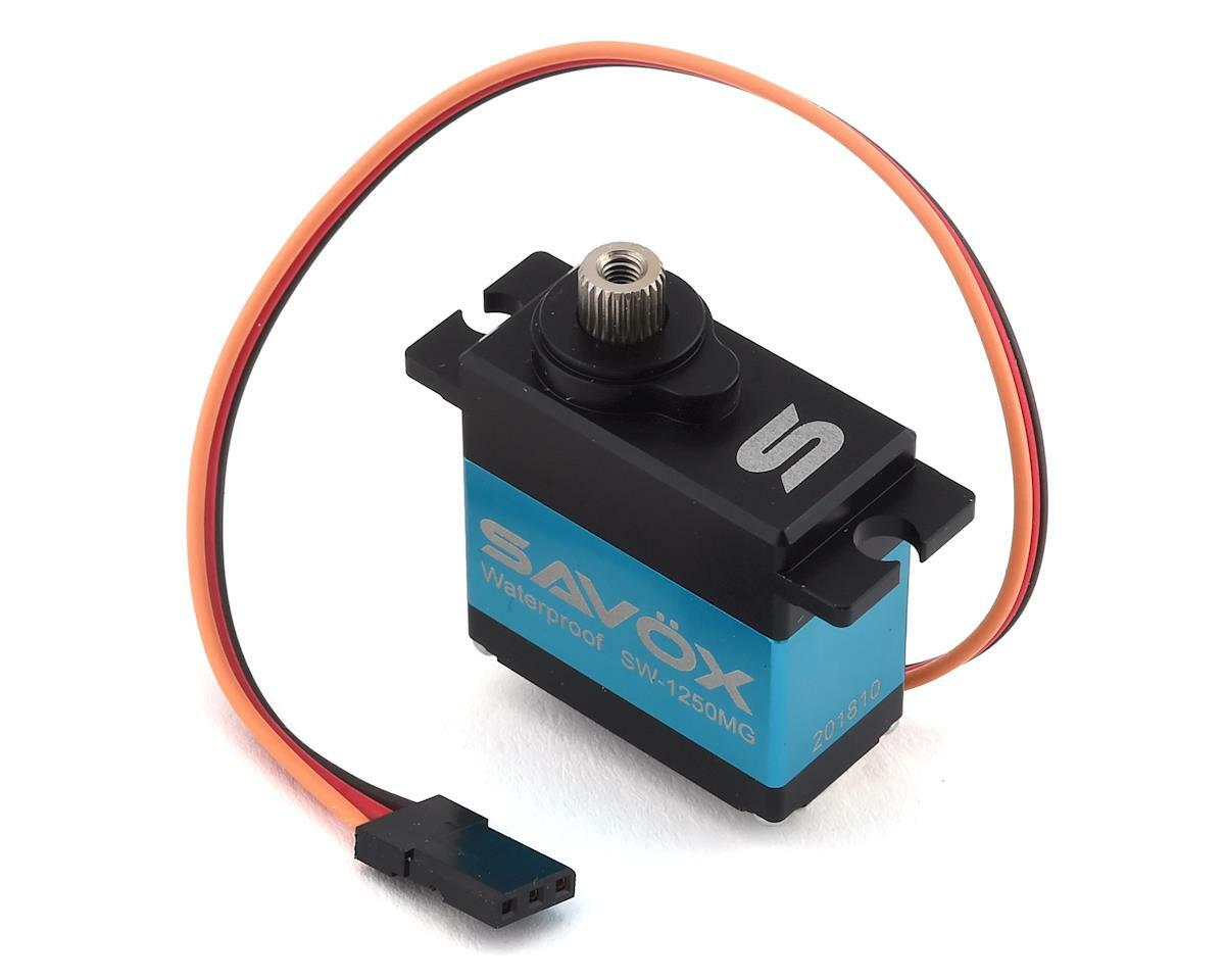 Savox SW-1250 1250 Waterproof Digital Metal Gear "Ultra Torque" Mini HV RC Servo