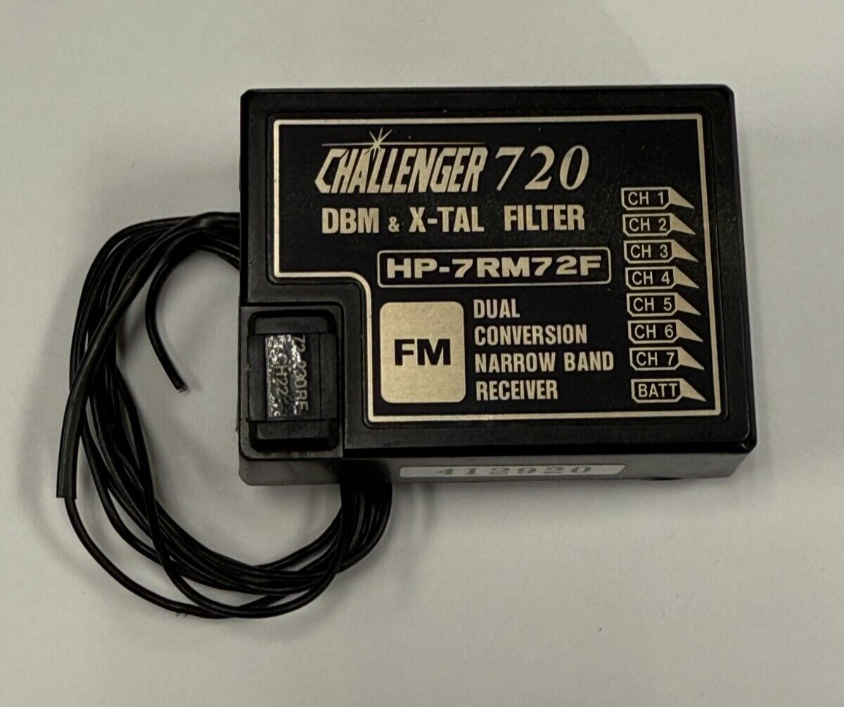 Challenger 720 HP-7RM72F FM 72mhz RC Remote Control Airplane Receiver CH 22