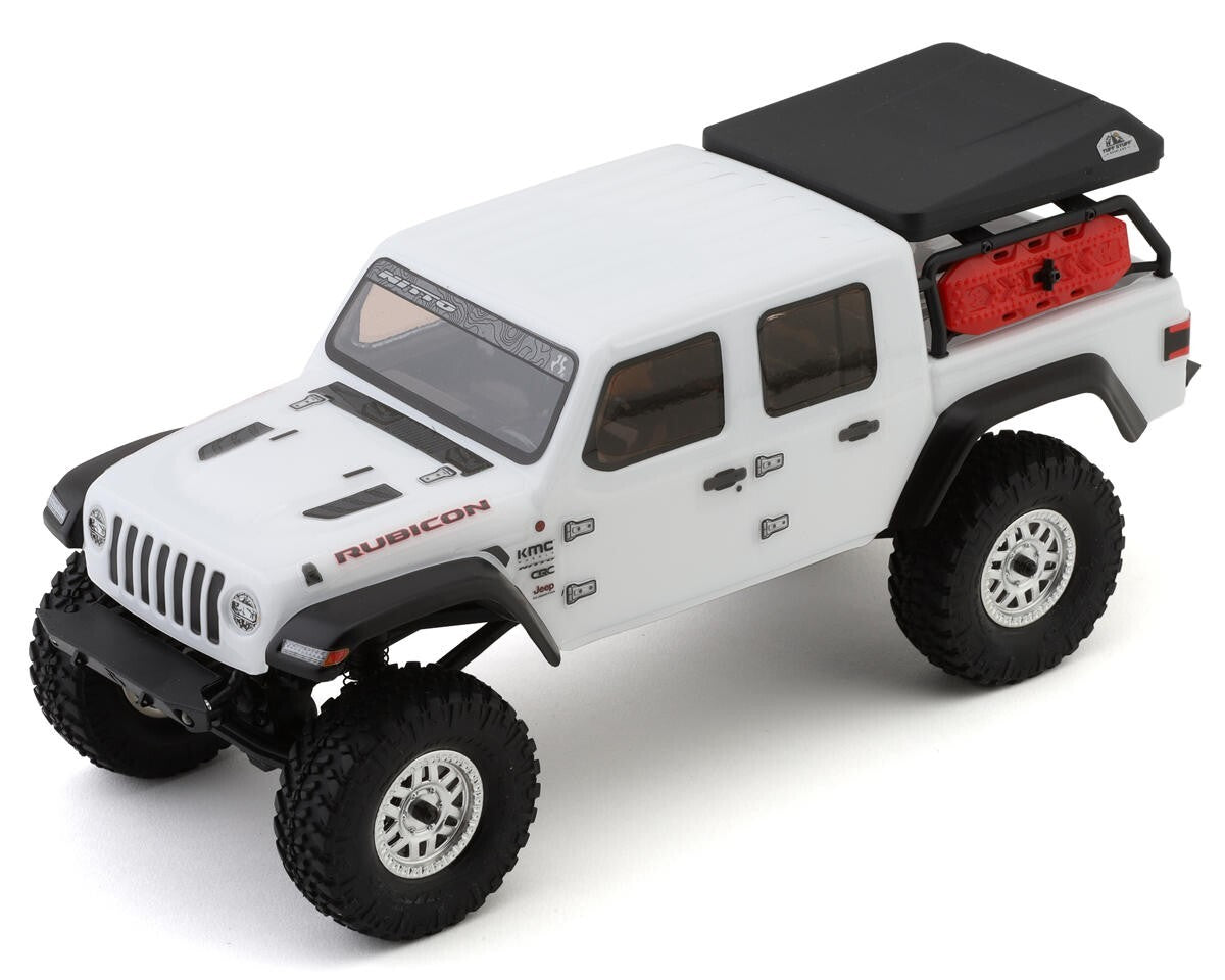 Axial SCX24 Jeep JT Gladiator 1/24 Scale 4WD RTR Ready To Run Crawler White