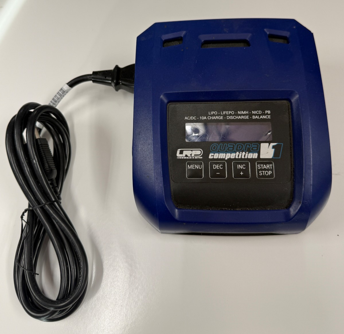 LRP Quadra Competition LiPo/LiFe/NiMH/NiCd AC/DC Charger (US Version) LRP41420