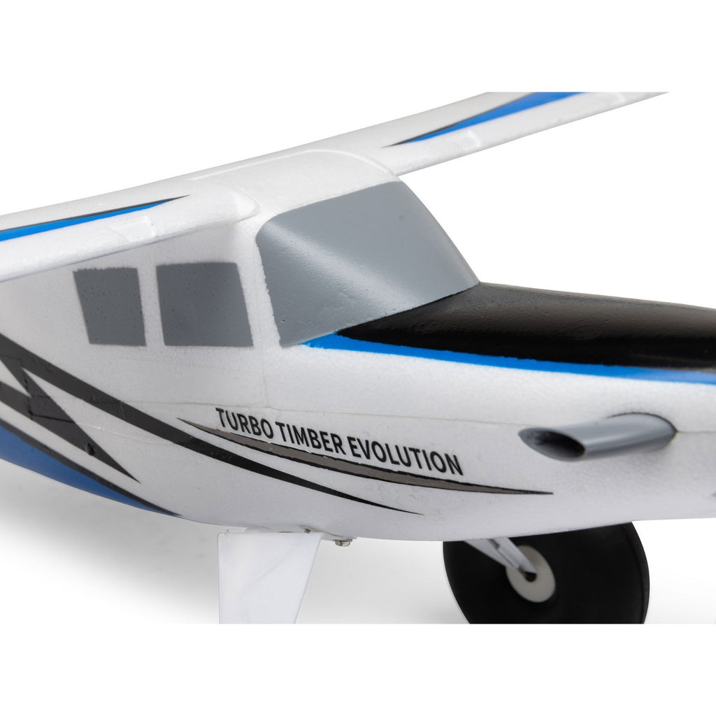 E-flite EFLU8950 UMX Turbo Timber Evolution BNF Basic Electric Airplane (700mm)