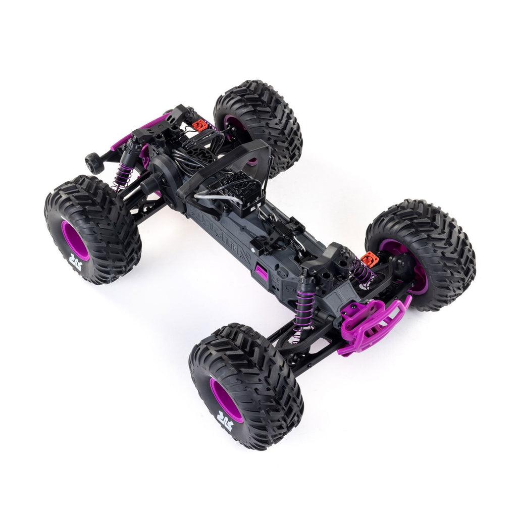 ARRMA 1/10 QUAKE 223S DSC 2WD RTR Brushless Monster Truck, Purple ARA3537T3