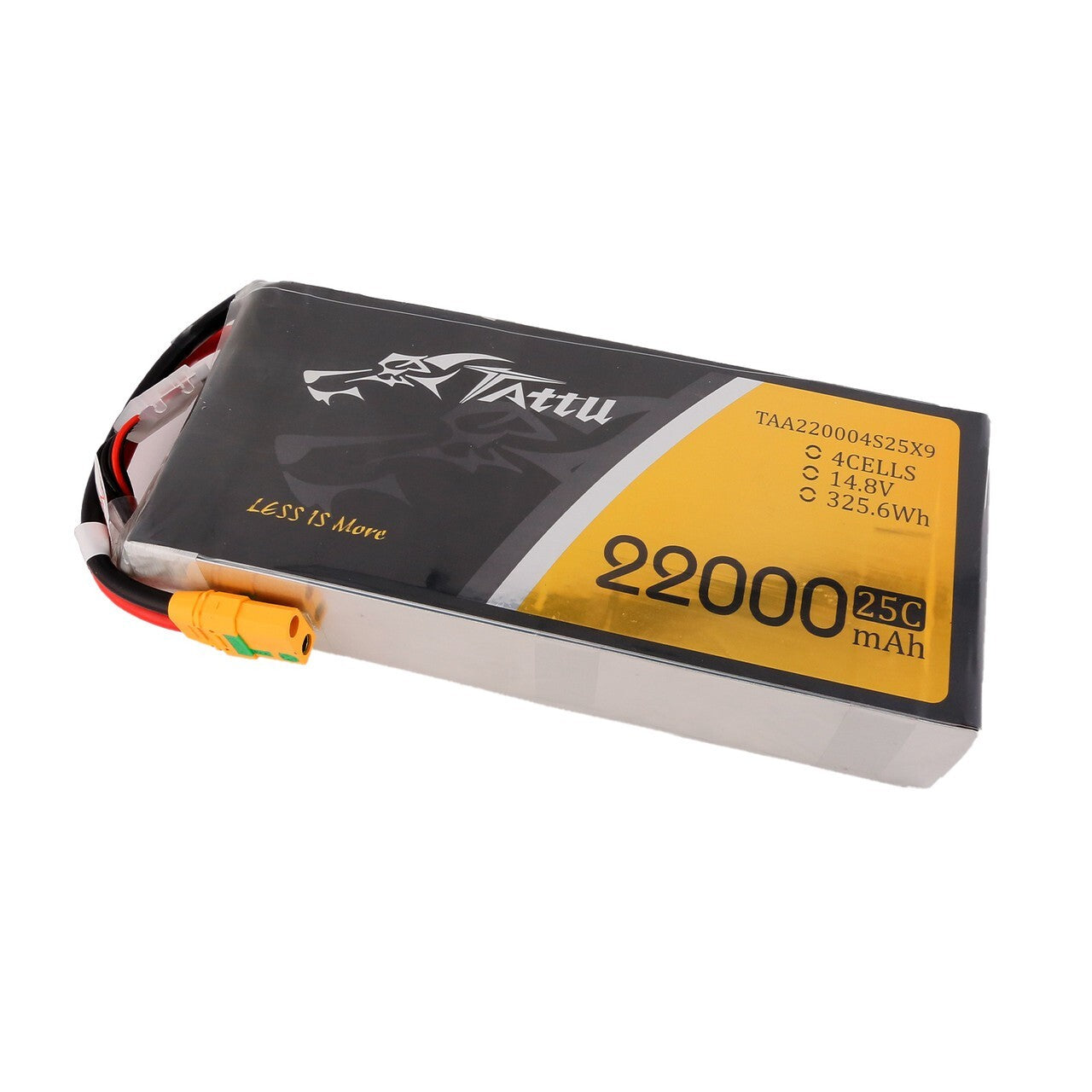 Tattu G-Tech 4S 22000mAh 14.8V 25C Lipo Battery with XT90-S Plug for UAV
