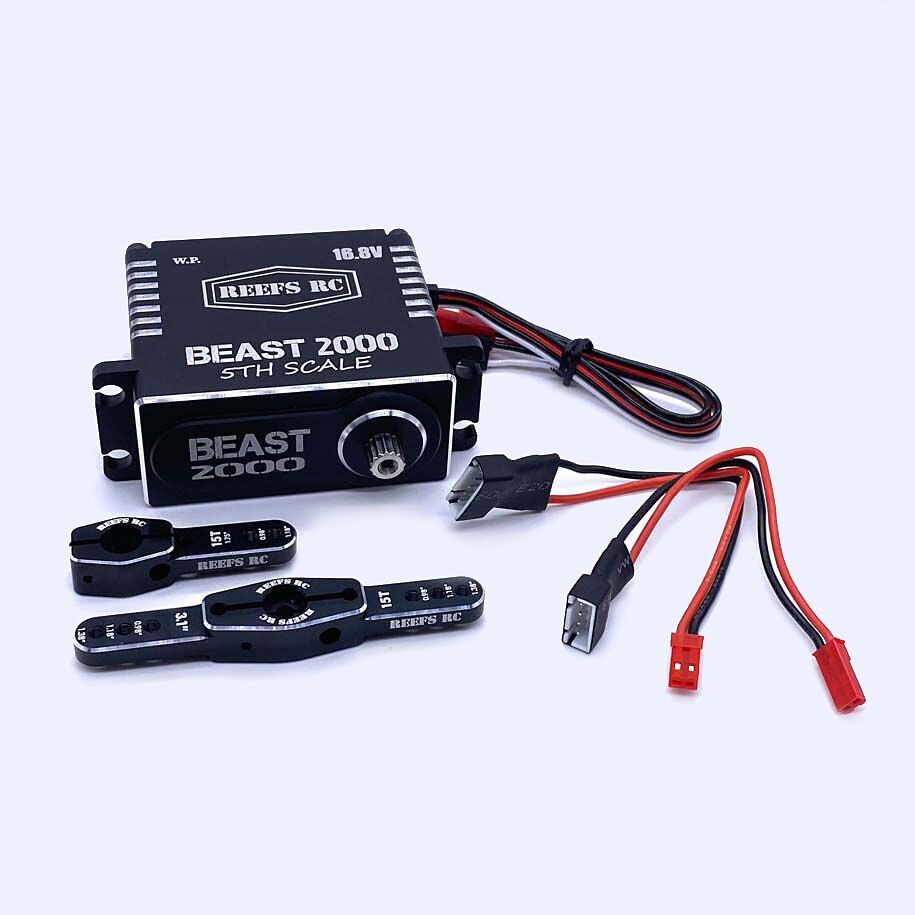 REEFS RC SEHREEFS103 Beast 2000 1/5 Scale High Torque Brushless Waterproof Servo