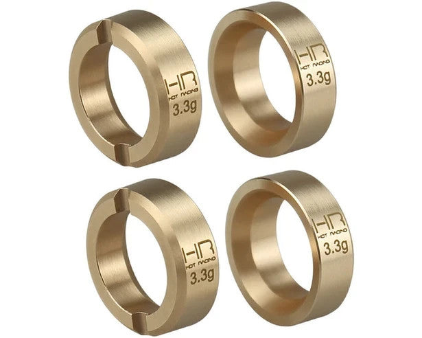 SXTY155H - 3.6g Brass Wheel Weights Scx30