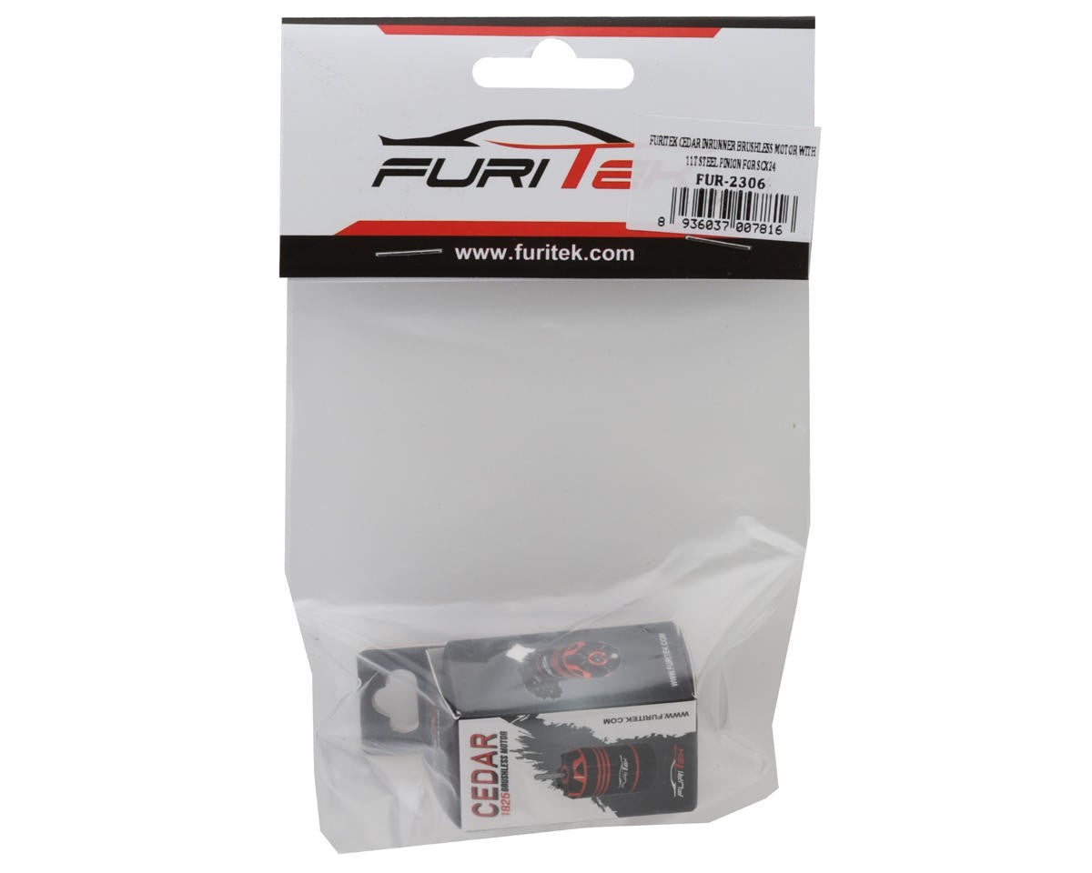 Furitek Cedar Inrunner Brushless Motor w/ 11T Steel Pinion Axial SCX24 FRU2306