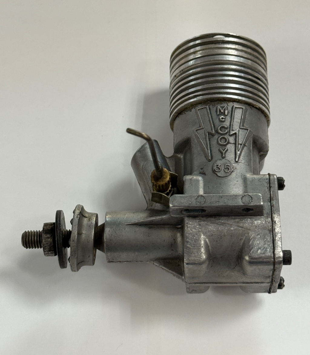Vintage Mccoy .35 35 Nitro FF Free Flight CL Control Line Model Airplane Engine