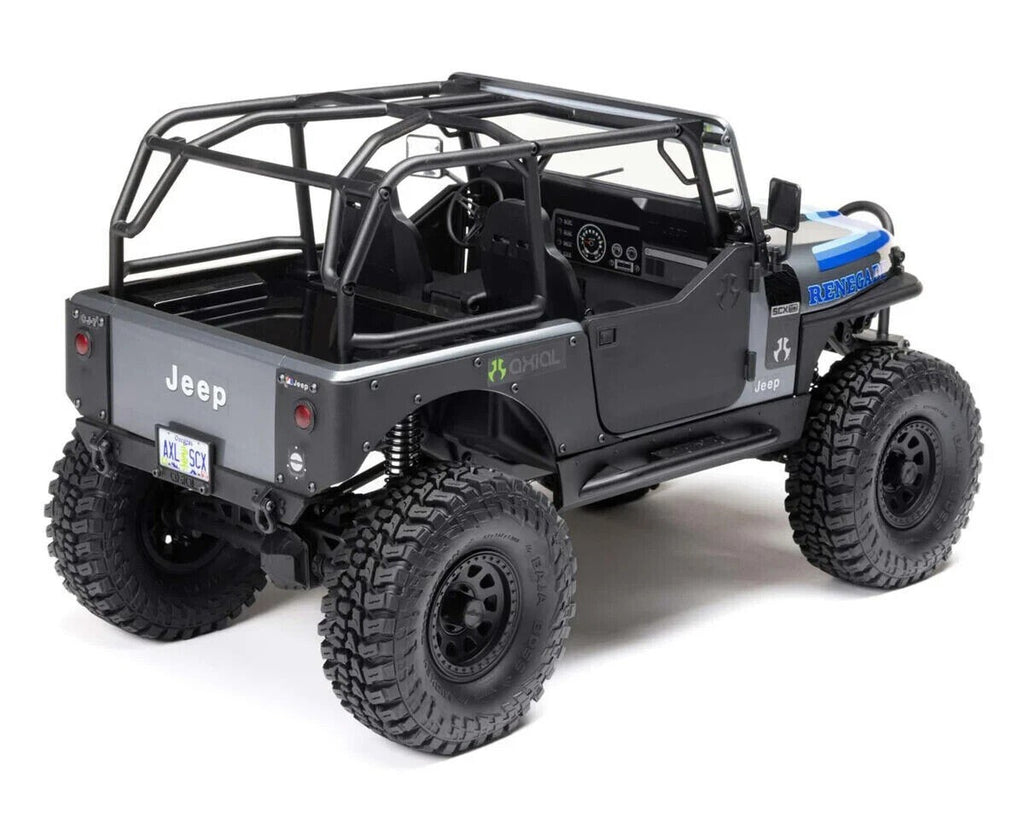 Axial SCX10 III Jeep CJ-7 RTR Ready To Run 4WD Rock Crawler (Grey) [AXI03008T2]