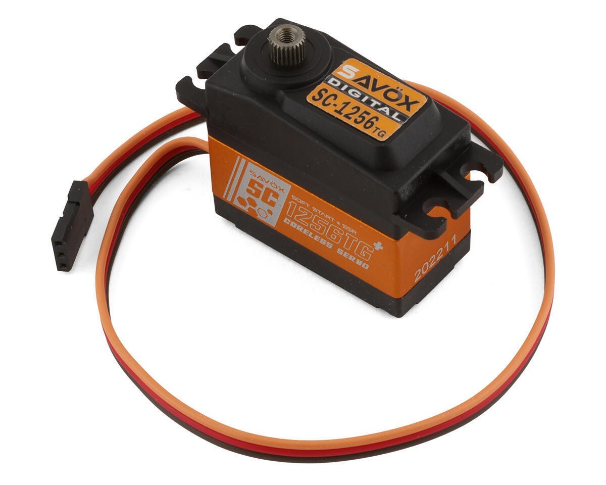 Savox SC-1256TGP 1256 Standard "High Torque" Titanium Gear Digital RC Servo