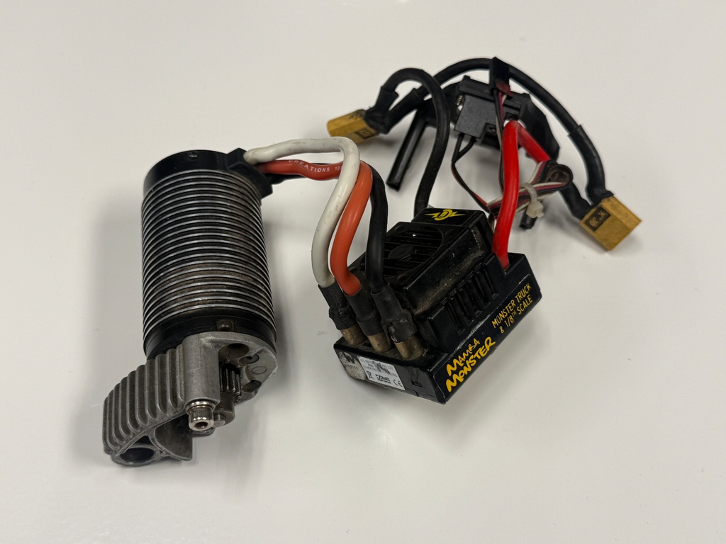 Castle Creations Mamba Monster ESC & 1/8 Scale Brushless Traxxas Motor Combo