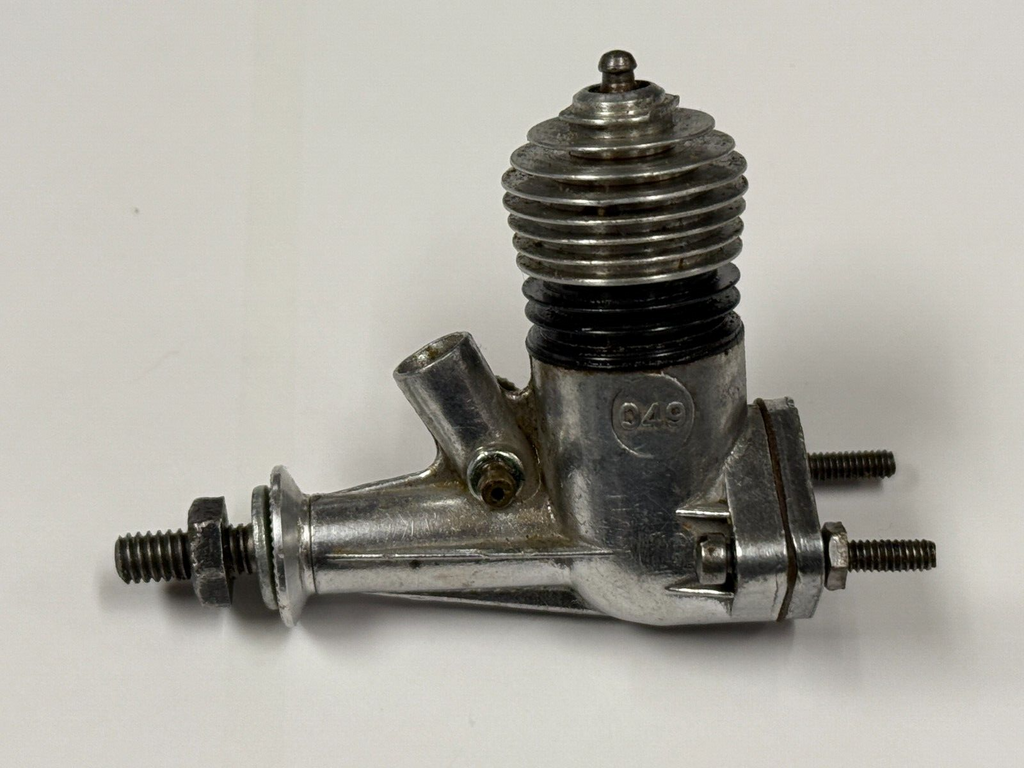 Vintage Atwood  .049 049 Nitro CL Control Line Free Flight Airplane Engine