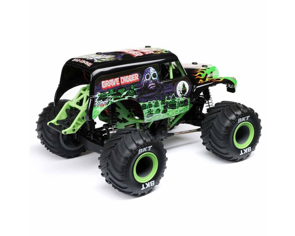Losi 1/18 Mini LMT 4X4 Brushed RTR Monster Truck (Grave Digger) w/SLT2 2.4GHz