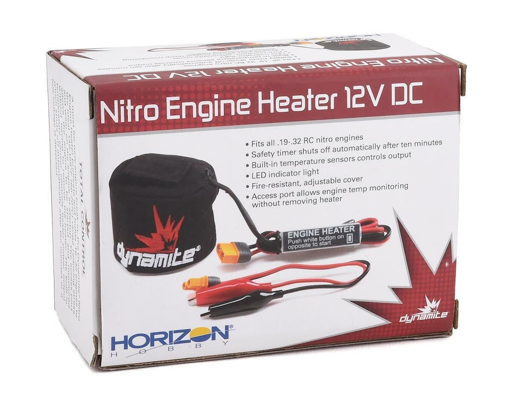 Dynamite Nitro RC Remote Control Nitro Engine Cylinder Heater 12V DC DYNE1600