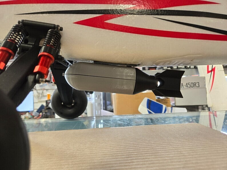 Fake Bomb / Ordinance For RC Airplane : For use with E-Flite Bomb Drop EFLA405