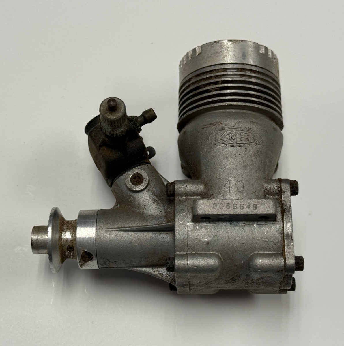 K and B .40 40 RC Remote Control Nitro Model Airplane Engine " Parts Engine "