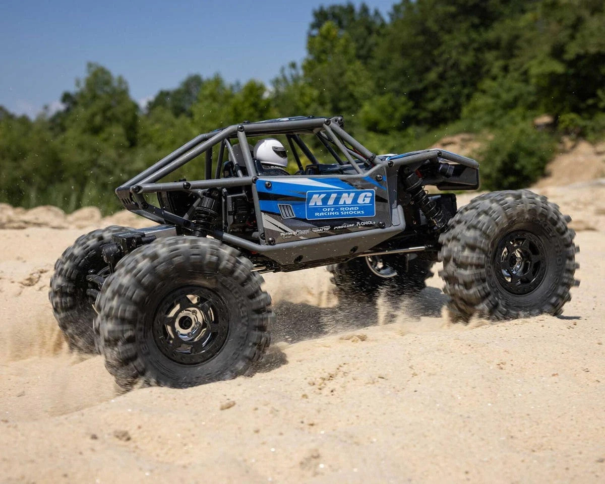 Axial UTB18 Capra 4WS 1/18 RTR 4WD Unlimited Trail Buggy (Blue) AXI-1750T1
