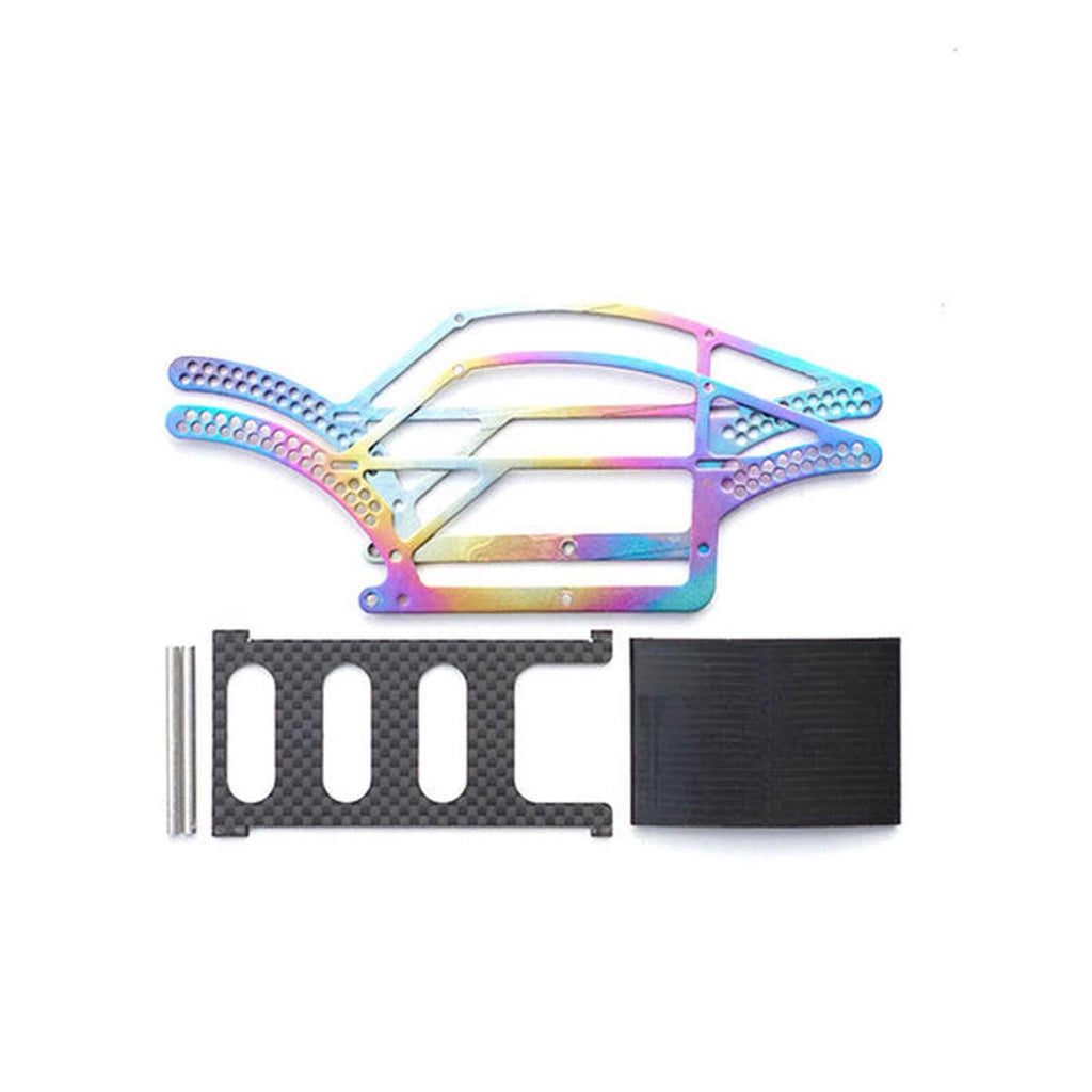 Bettle Titanium Comp Chassis, Rainbow Version for TRX-4M FRU2280