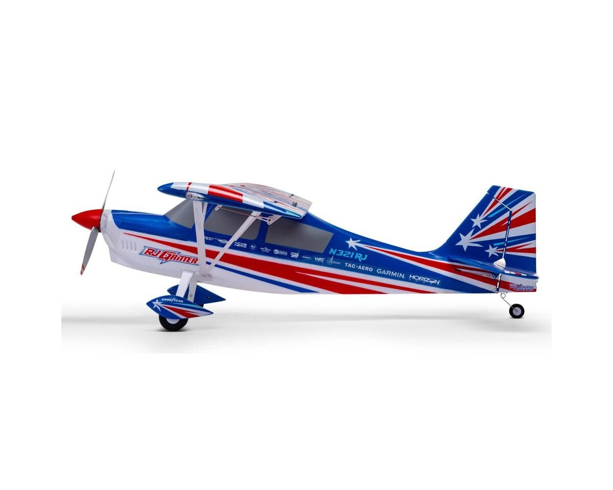 E-flite EFlite Decathlon RJG 1.2m BNF Bind in Fly Basic Electric Airplane SAFE